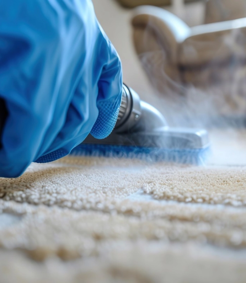 Nos prestations de nettoyage textile à domicile